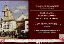 Formación. «Hace 300 años: ser cristiano en San Juan de la Palma»