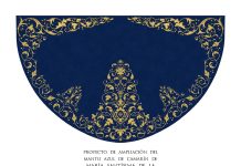 Aprobado el enriquecimiento del manto azul de la Santísima Virgen